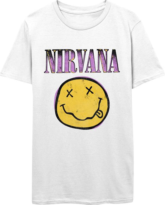 Nirvana Xerox Smiling Face Pink