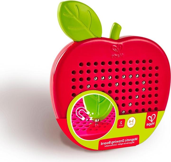 Actual product image Hape Magnetic apple drawing board