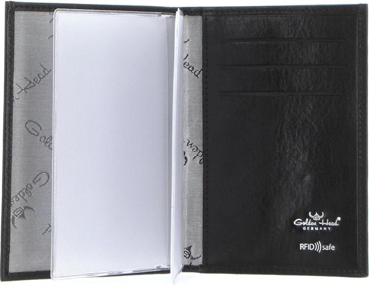 Immagine prodotto Golden Head Porta carte d'identità Colorado RFID in pelle 8,5 cm