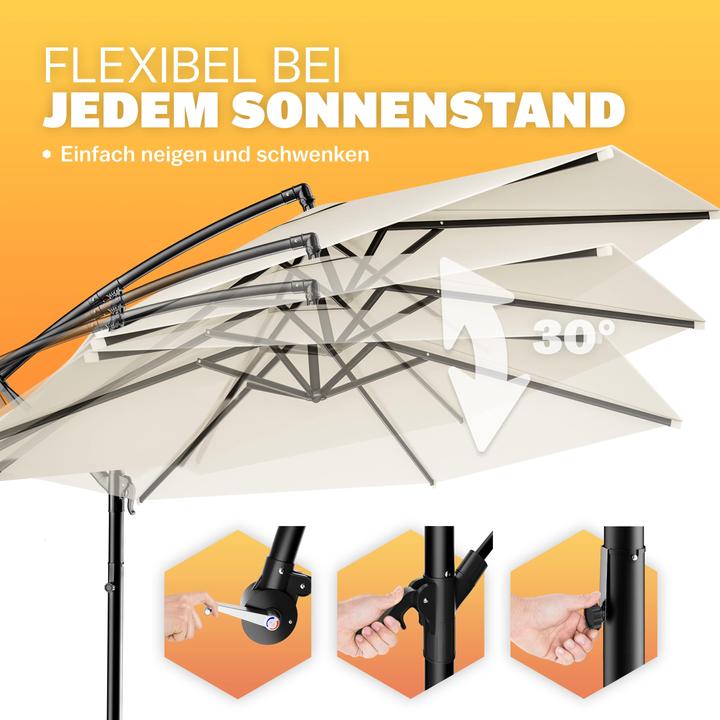 Produktbild Kingsleeve Ampelschirm (3.30 m)