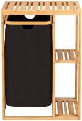 Actual product image Wenko Shelf with Ecori laundry bin (49 l)