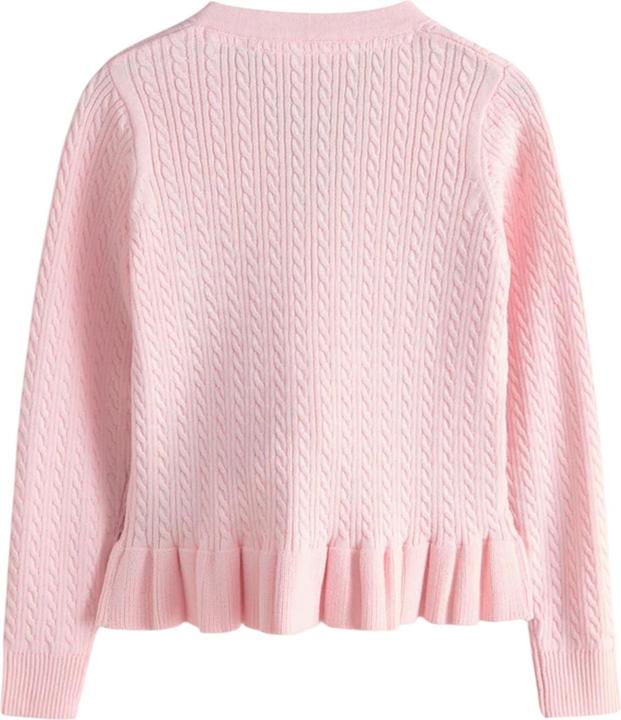 Produktbild Clarks Strickjacke Mädchen Rüschensaum Jerseyware (146)
