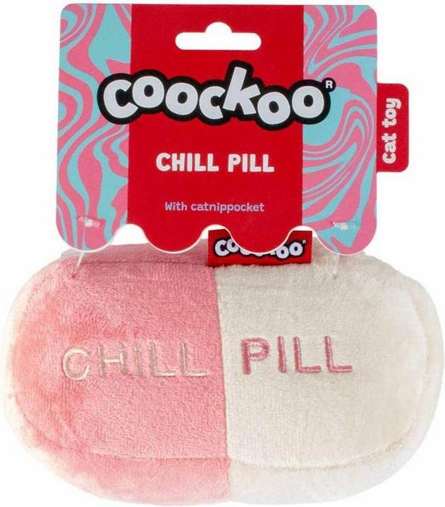 Actual product image Coockoo Plüsch Chill Pill (Plush toy cat)