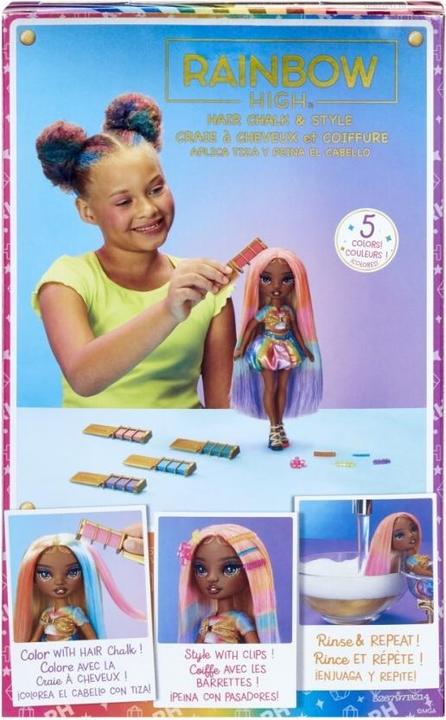 Actual product image MGA Rainbow High Hair Meline Gold