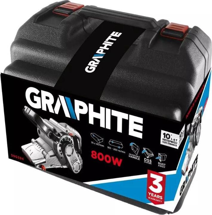 Produktbild Graphite Mahlwerk aus Graphit 59G394 (Bandschleifer, 800 W)