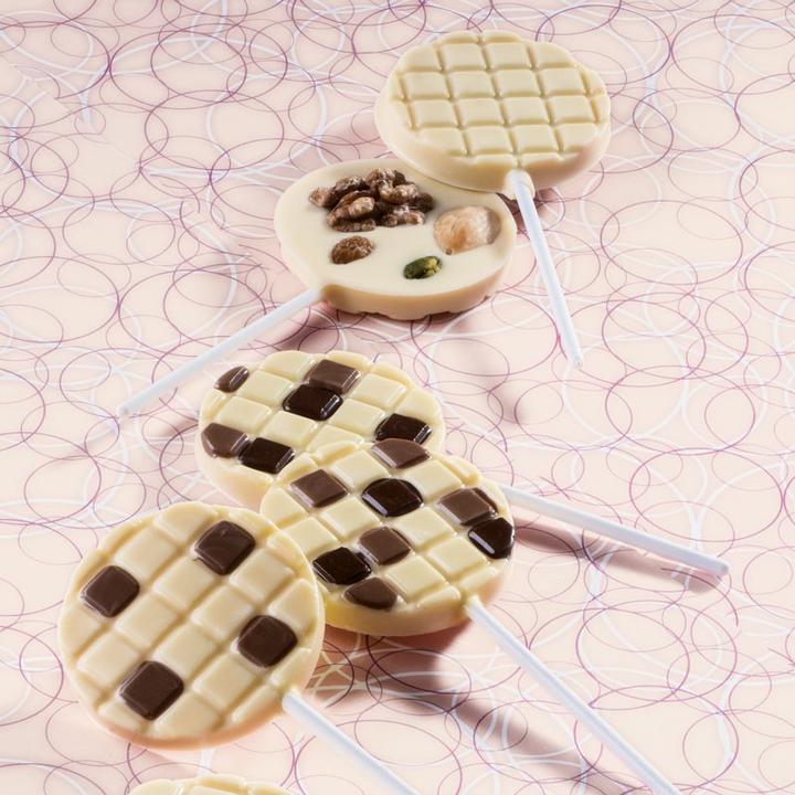 Actual product image Martellato Chocolate mold Lollipop Round (6 cm)
