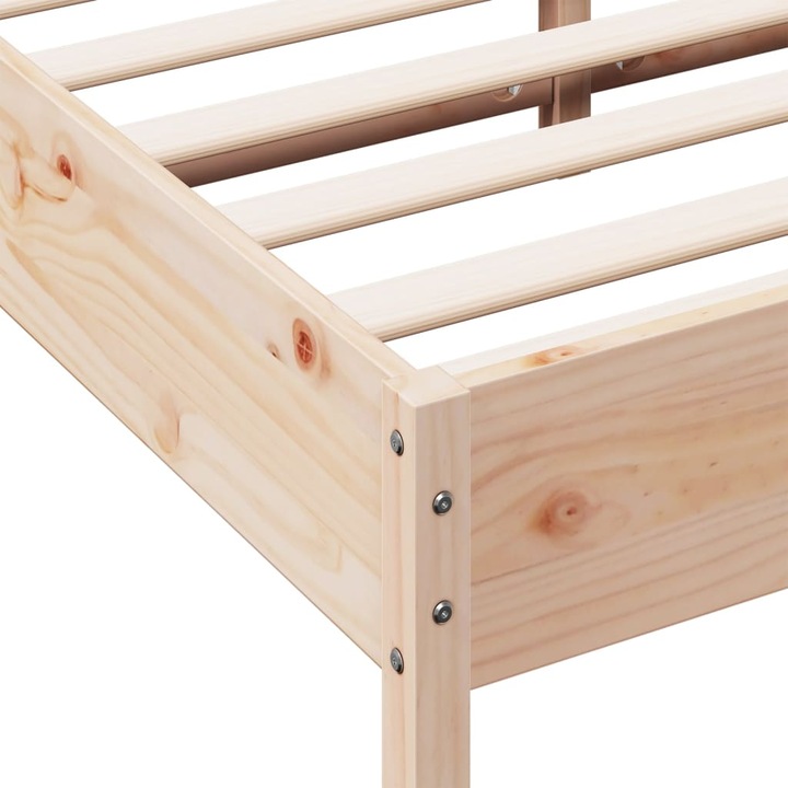 Produktbild VidaXL Bett Kiefer (135 x 190 cm)