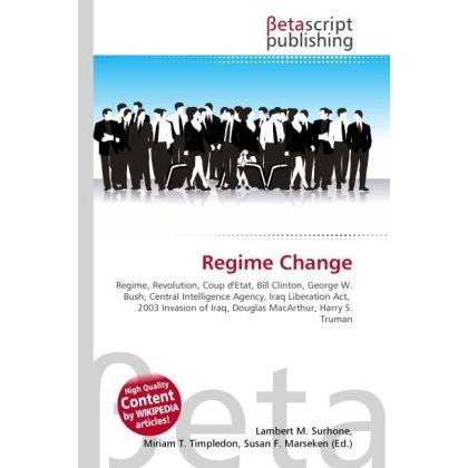 Regime Change, Fachbücher