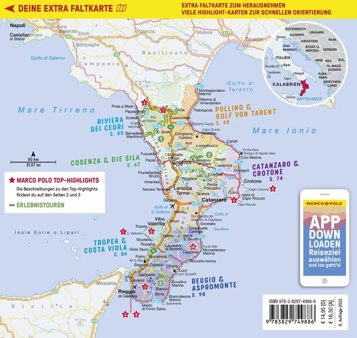 Produktbild Reiseführer Kalabrien (Deutsch, Peter Peter, Peter Amann, 2022)
