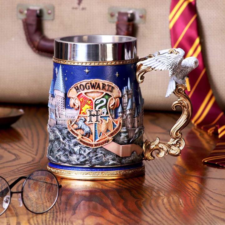 Actual product image Nemesis Now Harry Potter Hogwarts Collectible Tankard 15.5cm (0.60 l, 1 x)