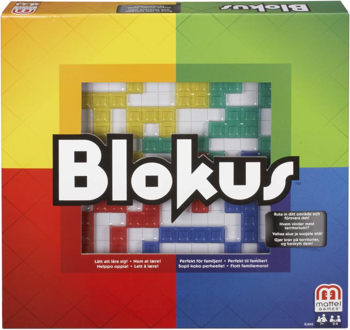 Mattel Games Blokus Game (English, French, 2 - 4 Players)