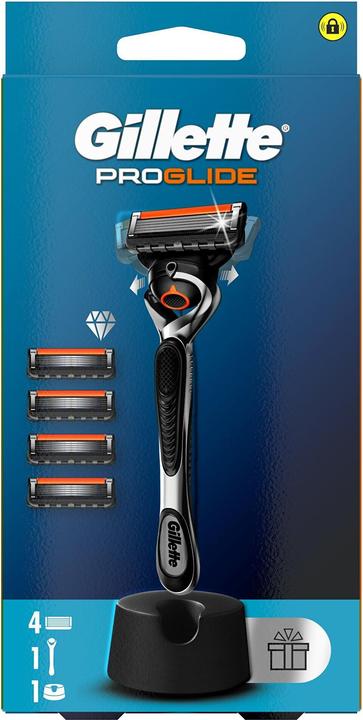 Produktbild Gillette Pro Glide Rasiermesser mit Ständer und Ersatzklingen