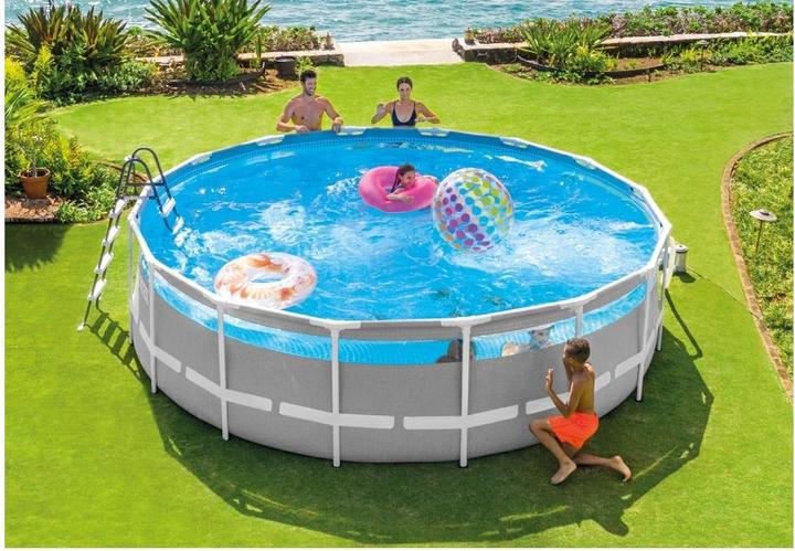 Actual product image Intex 16ft X 48in Klarsichtprisma Rahmen Premium Pool (488 x 122 cm)