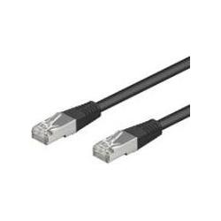 Thumbnail - Goobay CAT 5e Patchkabel, F/UTP, Schwarz, 20 m (F/UTP, CAT5e, 20 m), Netzwerkkabel