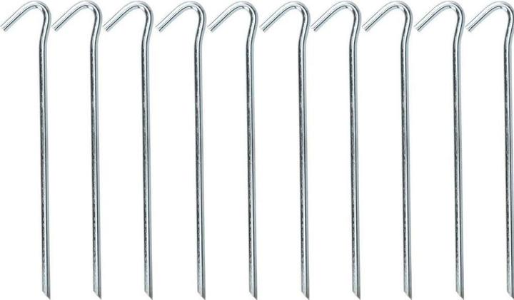 Actual product image Redcliffs Tent Pegs Iron 17cm Set 10pcs