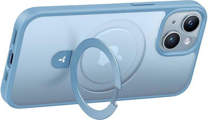 Produktbild Torras phone case Ostand Matte for iPhone 15(navy blue) (Apple iPhone 15)