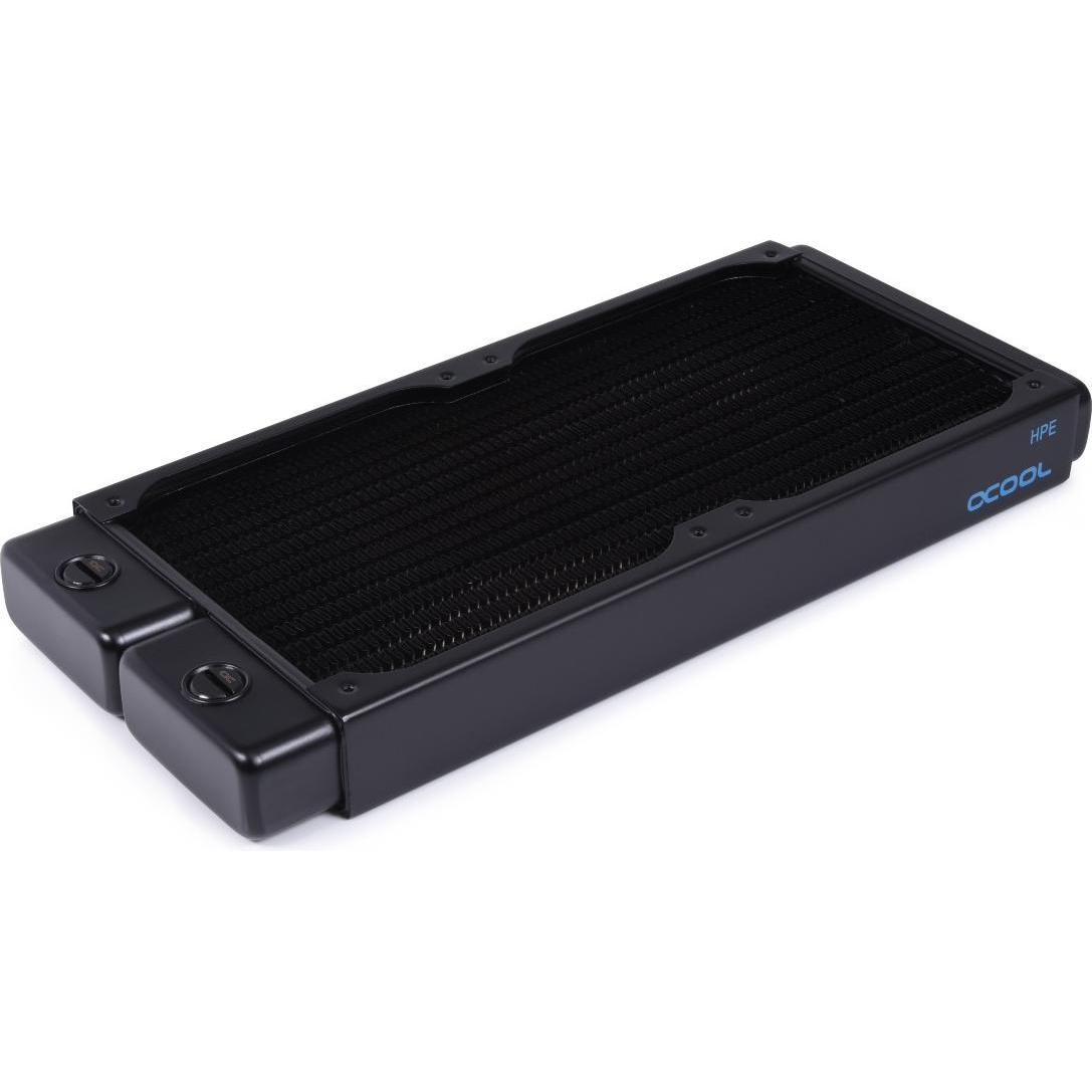 Alphacool NexXxoS HPE-30 Radiator 240mm (120 mm), Wasserkühlung Radiator, Schwarz