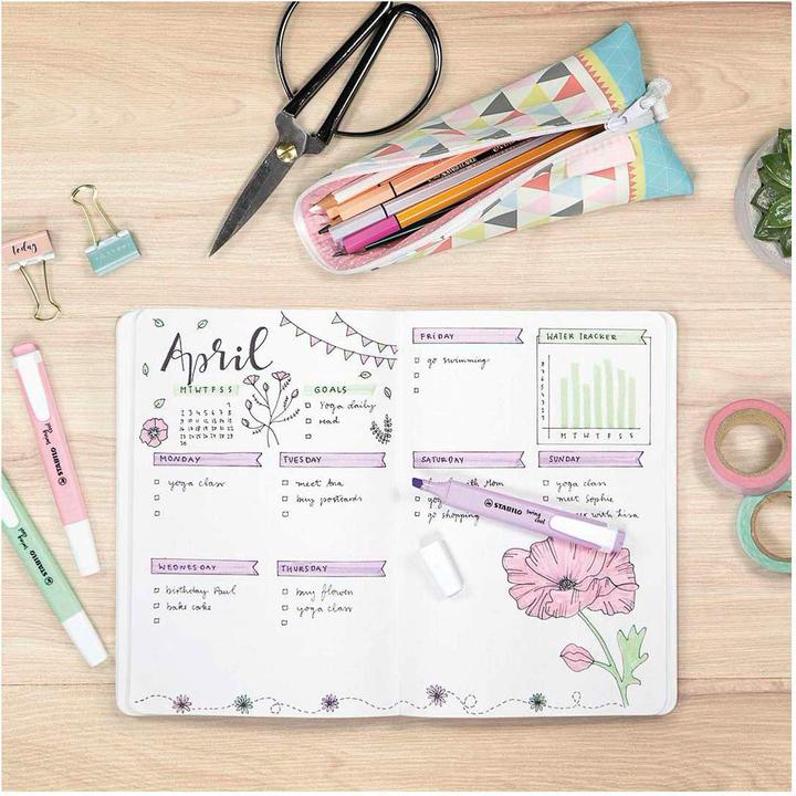 Actual product image STABILO swing cool Pastel highlighter (Pastel, 4 mm, 4 x)