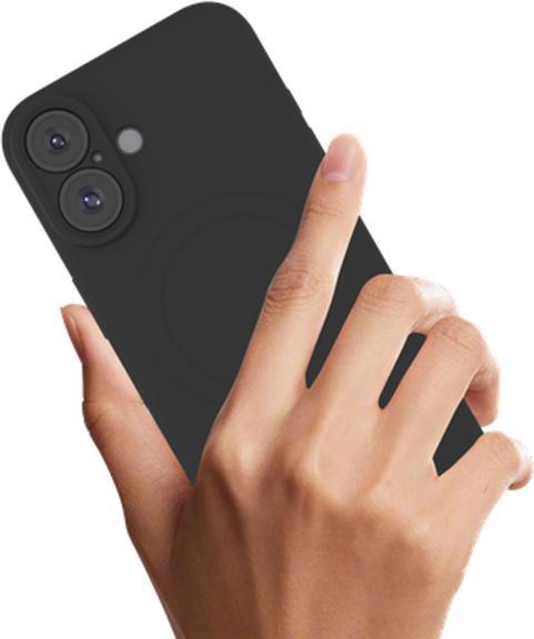 Image du produit Just in Case TPU Back Cover Noir Magnétique Apple iPhone 16 (Apple iPhone 16)