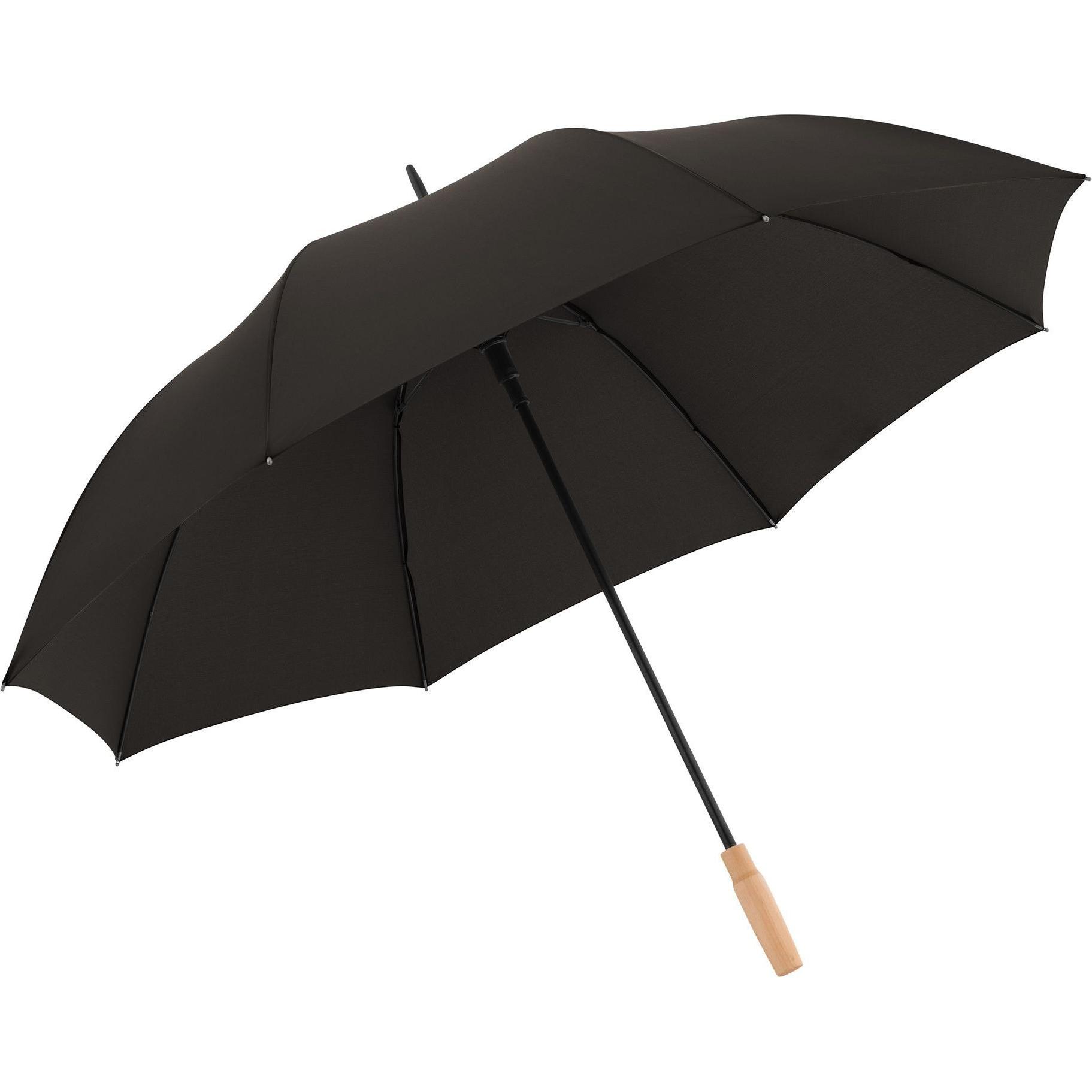 Doppler, Regenschirm, Nature Golf AC Stockschirm 101 cm, Schwarz