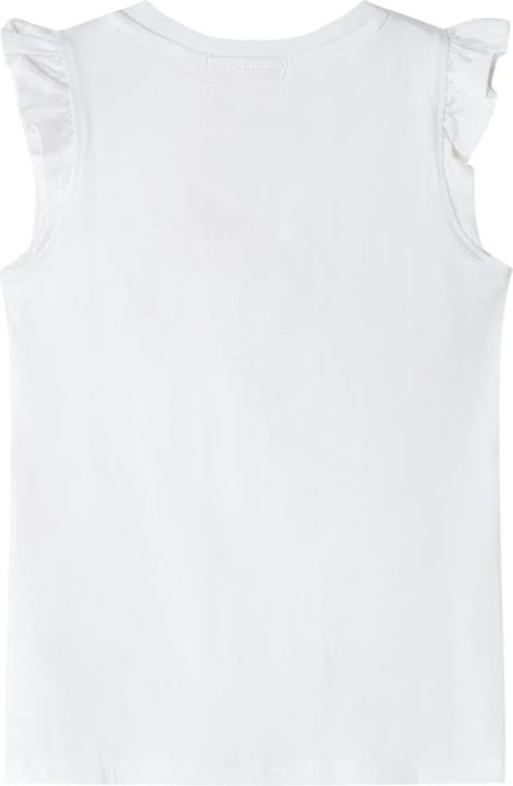 Immagine prodotto vidaXL Maglietta da bambino con maniche a balze Ecru 92,Materiale: 95 (92)