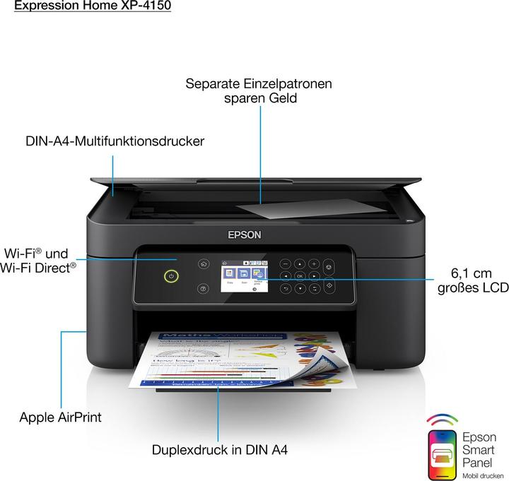 Epson Expression Home XP-4150 (Tintenpatrone, Farbe)