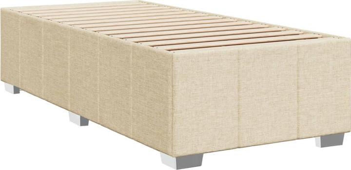 Produktbild vidaXL Bo x springbett mit Matratze 90 x 200 cm Stoff (90 x 200 cm)