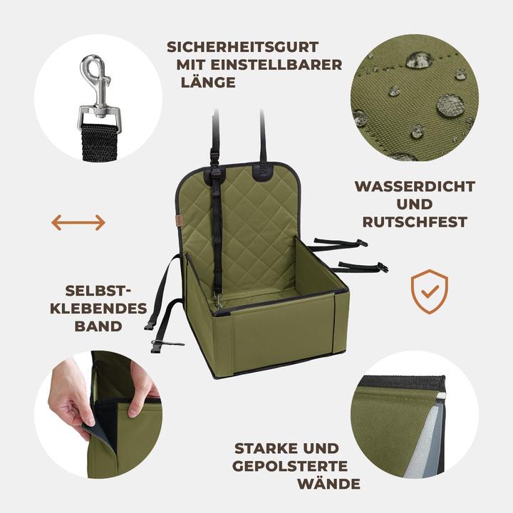 Immagine prodotto Wuglo Seggiolino per cani (Cane, Pieghevole)