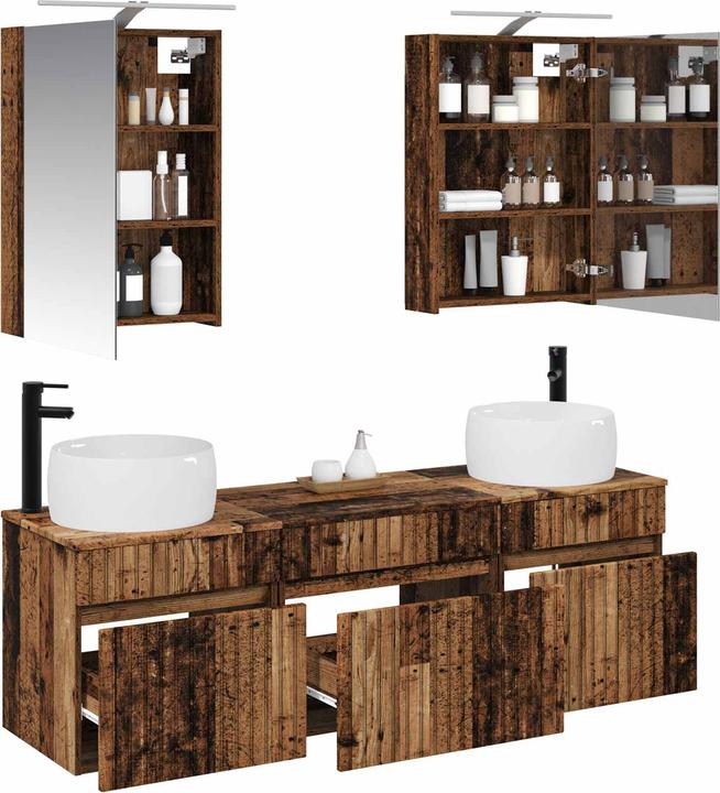 Produktbild vidaXL Badezimmerschrank-Set