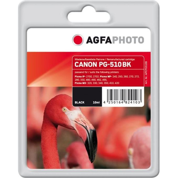 Thumbnail - AGFAPHOTO, Druckerpatrone, Apcpg510b (BK)