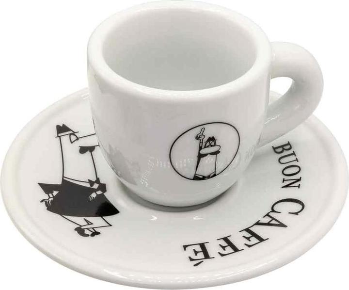 Produktbild Bialetti Y0TZ033 Set 4 Mokatassen Carosello (50 ml, 4 x)