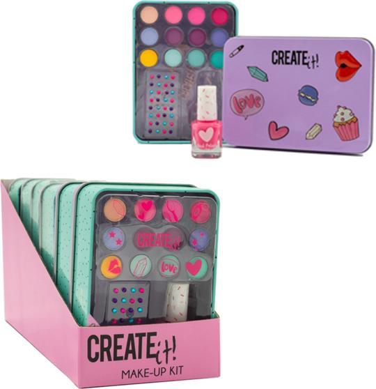 Produktbild Canenco Create It! Beauty Lidschatten- und Nagellackdose Lila