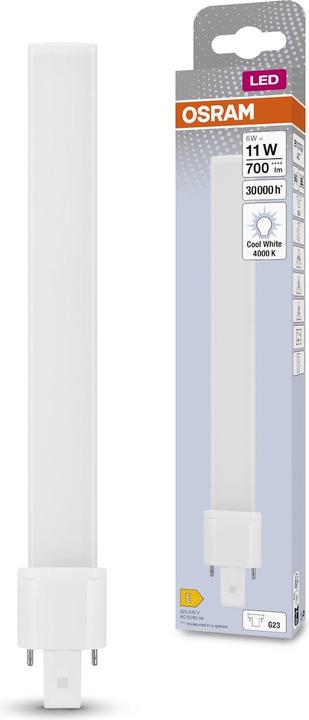Produktbild Osram Dulux S (G23, 6 W, 700 lm, 1 x, F)