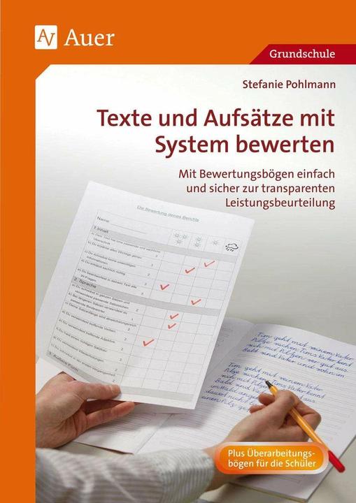 Produktbild Texte und Aufsätze mit System bewerten (Deutsch, Stefanie Pohlmann, 2014)