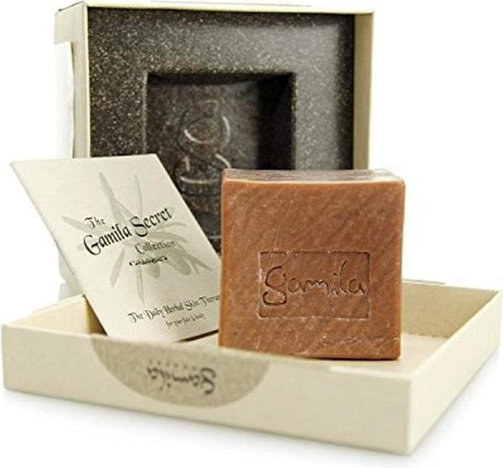 Actual product image Gamila Secret Creamy Vanilla Cleansing Bar for Normal to Dry Skin 115g (Hard soap)