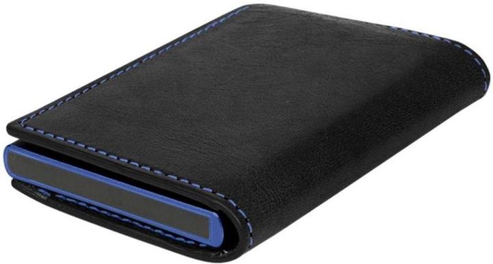 Actual product image Tony Perotti Furbo Basic Card Holder Black / Blue