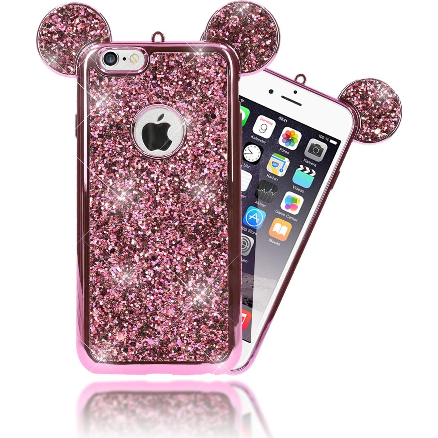 Nalia Handyhülle (Apple iPhone 6), Smartphone Hülle, Pink