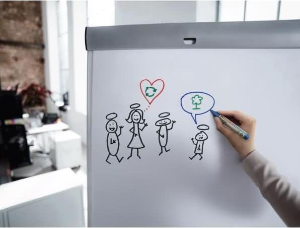 Productafbeelding Edding Flipchart marker 30/33 7 stuks (Groen, Rood, Geel, Zwart, Oranje, Blauw, 3 mm, 7 x)
