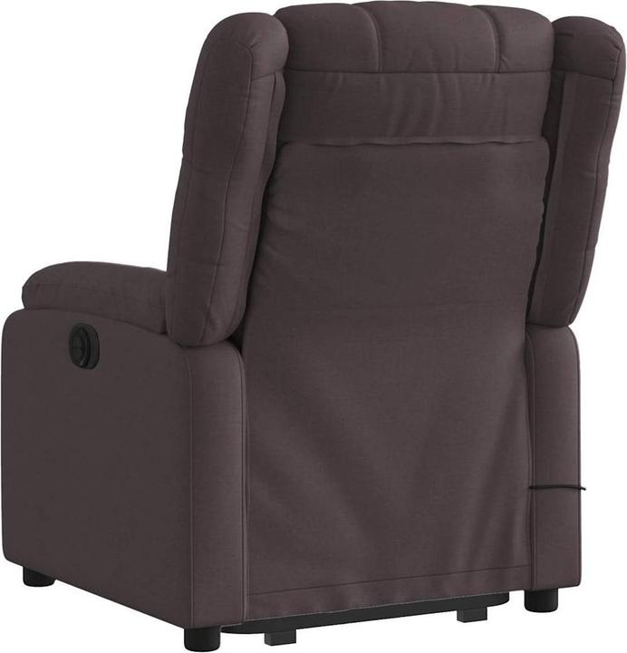 Actual product image VidaXL Electric massage chair with stand-up aid fabric