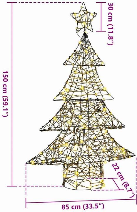 Image du produit vidaXL Weihnachtsdekoration