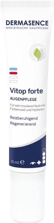 Actual product image Dermasence Vitop forte eye cream Cream (Eye Care Cream, 15 ml, Day + Night)
