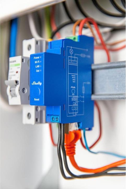 Actual product image Shelly Pro 1 (Switch actuator)