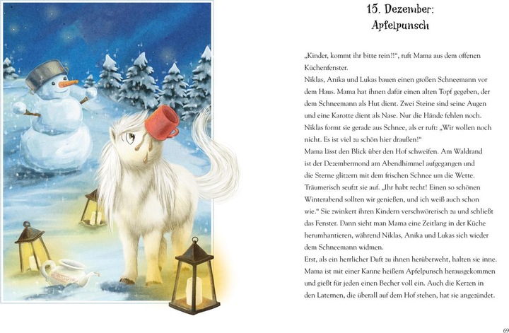 Produktbild Bald ist Weihnachten, Stanislaus - 24 Adventabenteuer mit dem Christkindpony (Deutsch, Michaela Holzinger, Julia Gerigk, 2023)