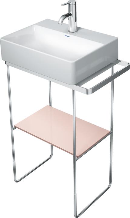 Image du produit Duravit Insert en verre DURASQUARE p Console métallique 003109/110 apricot pearl