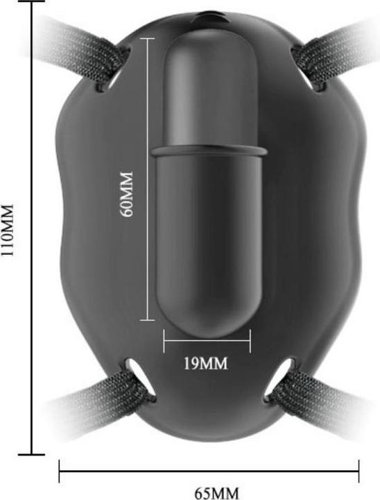 Actual product image Pretty Love Strap On Con Bala Vibradora Carter