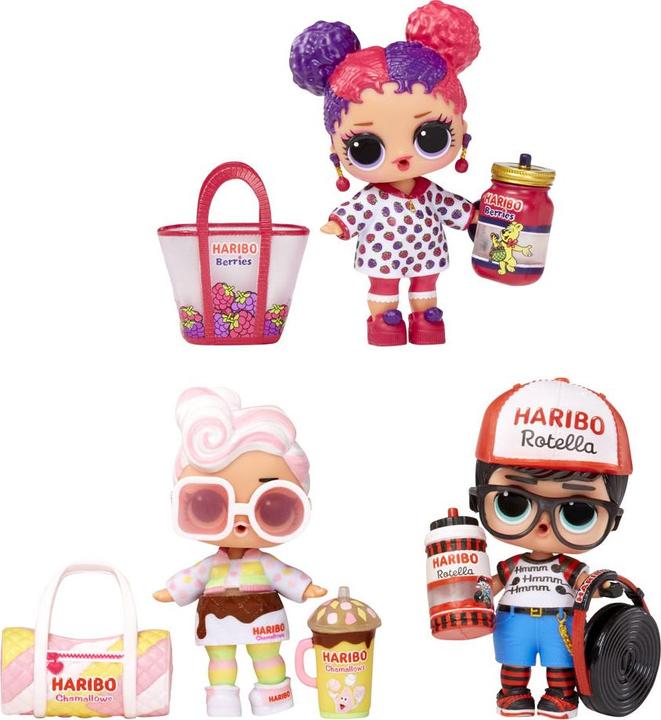 Image du produit MGA L.O.L. Surprise! Loves Mini Sweets X HARIBO Dolls Asst in PDQ