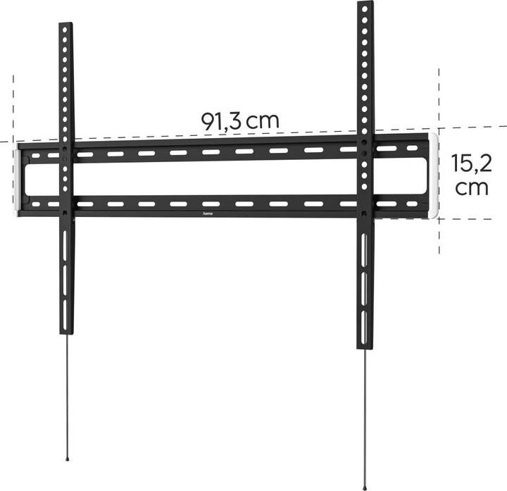 Productafbeelding Hama TV muurbeugel (Muur, 100", 75 kg)