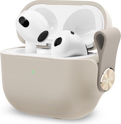 Produktbild Moshi Pebbo Schutzhulle fur AirPods 3 Generation (Kopfhörer Hülle)