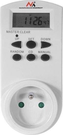 Actual product image Maclean MCE05 Electric timer Daily/weekly timer