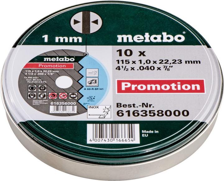 Produktbild Metabo Trennscheiben-Set
